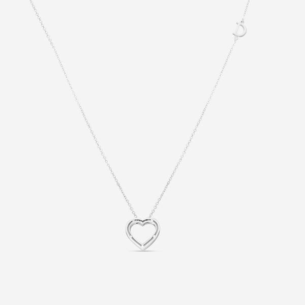 Damiani 18K Whıte Gold Diamond Pendant Necklace 20077092 - THE SOLIST