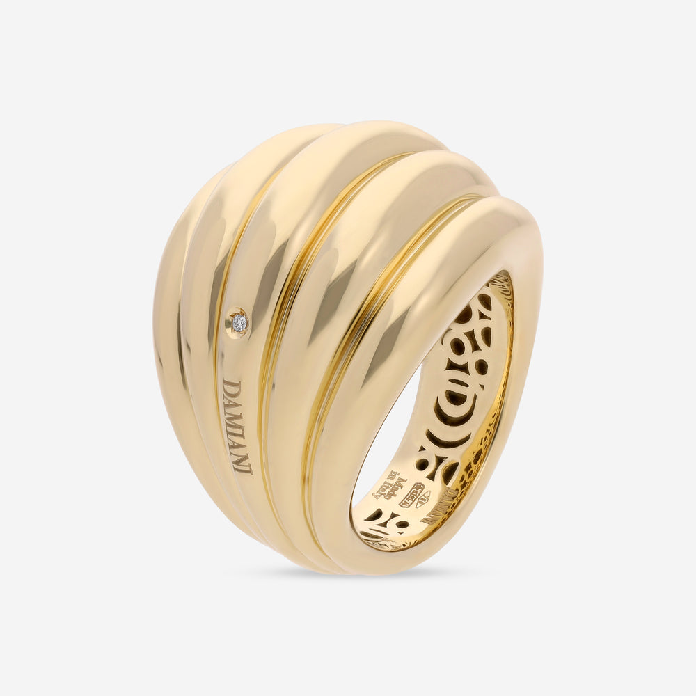 Damiani 18K Yellow Gold, Statement Ring 20077145 - THE SOLIST