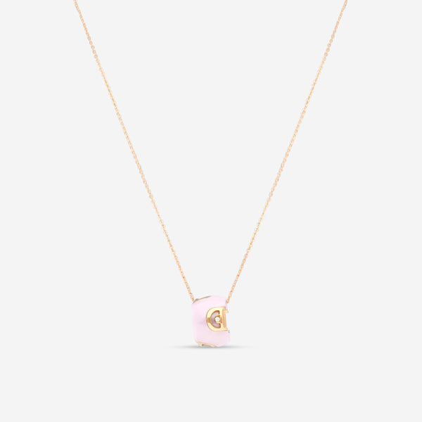 Damiani 18K Rose Gold & Ceramic Diamond Pendant Necklace 20078429 - THE SOLIST