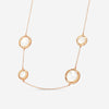 Damiani 18K Rose Gold Diamond & Mother of Pearl Station Necklace 20080105 - THE SOLIST