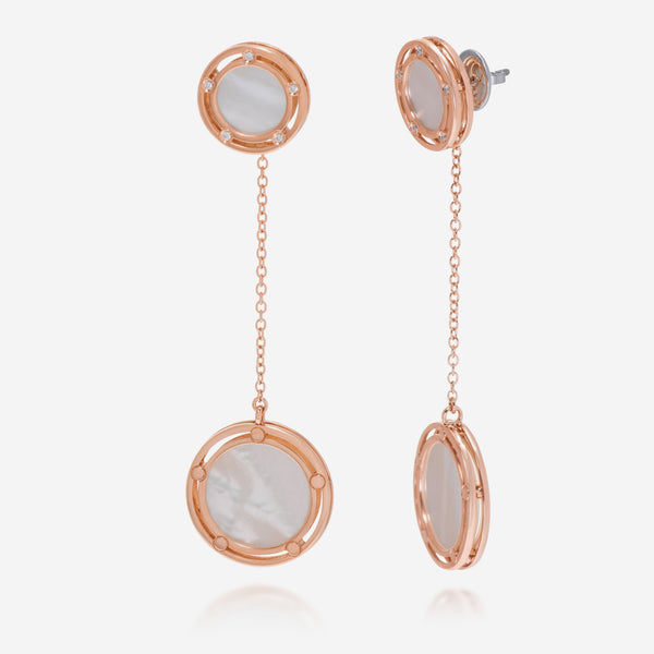 【国内発】新作 [2-5日着] DAMIANI D.SIDE ピンクゴールド DAMIANI ダミアーニ Dサイドネックレス ダイヤモンド クロス PG