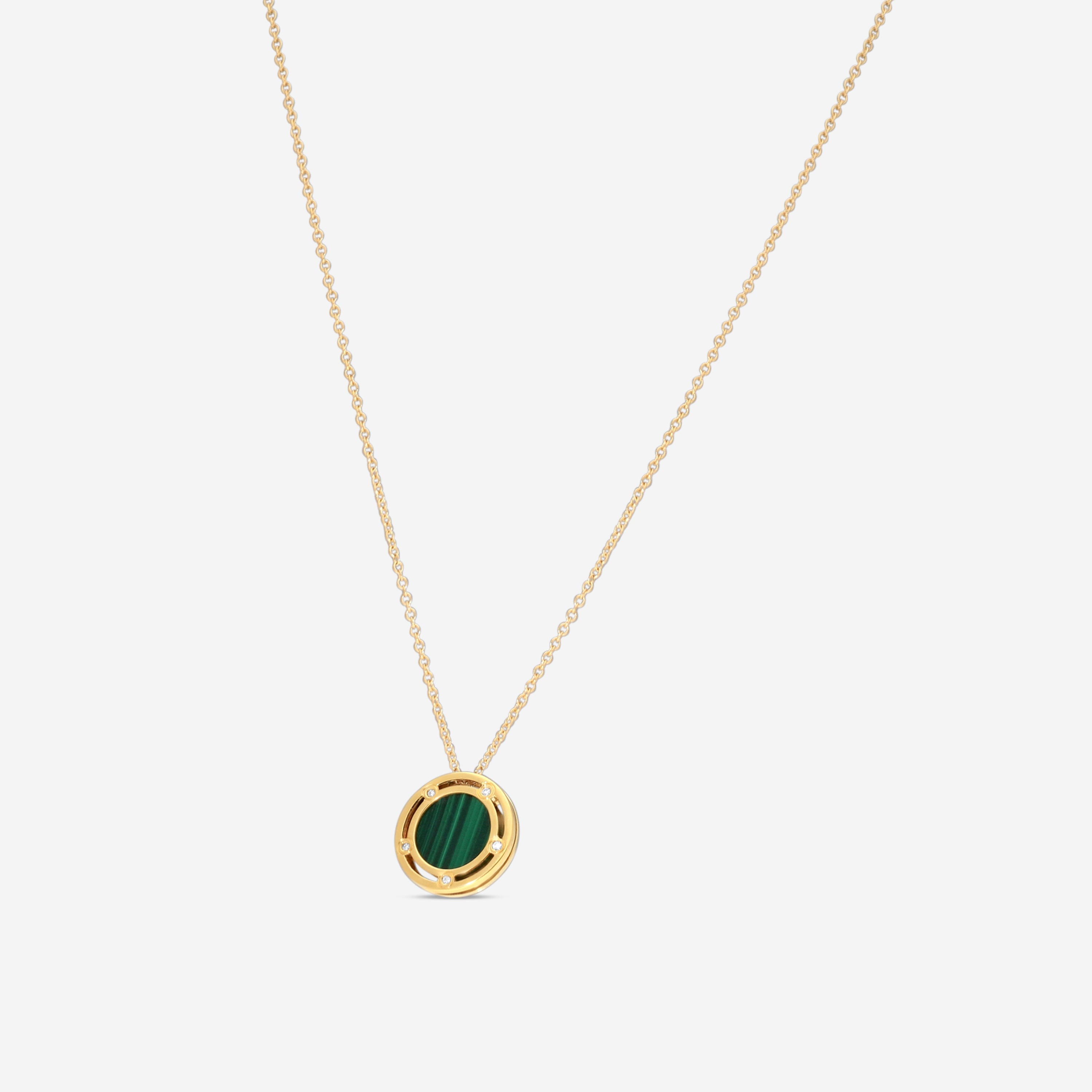 Damiani 18K Yellow Gold Diamond Pendant Necklace 20082542 - THE SOLIST