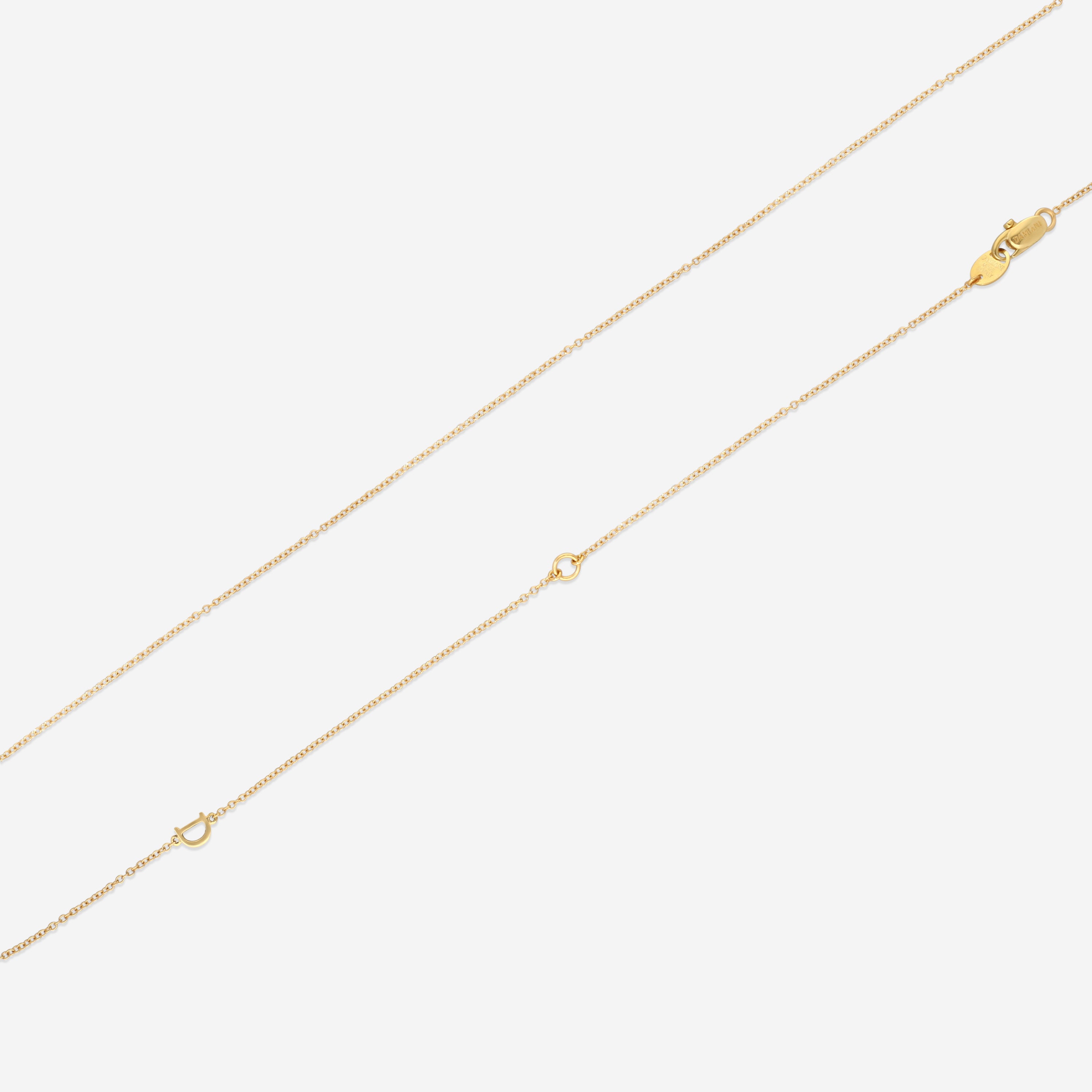 Damiani 18K Yellow Gold Diamond Pendant Necklace 20082542 - THE SOLIST