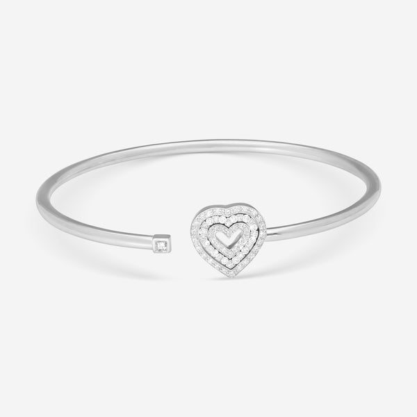 Damiani 18K Whıte Gold Diamond Bangle Bracelet 20083248 - THE SOLIST