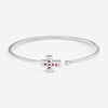 Damiani 18K Whıte Gold Diamond Bangle Bracelet 20083313 - THE SOLIST