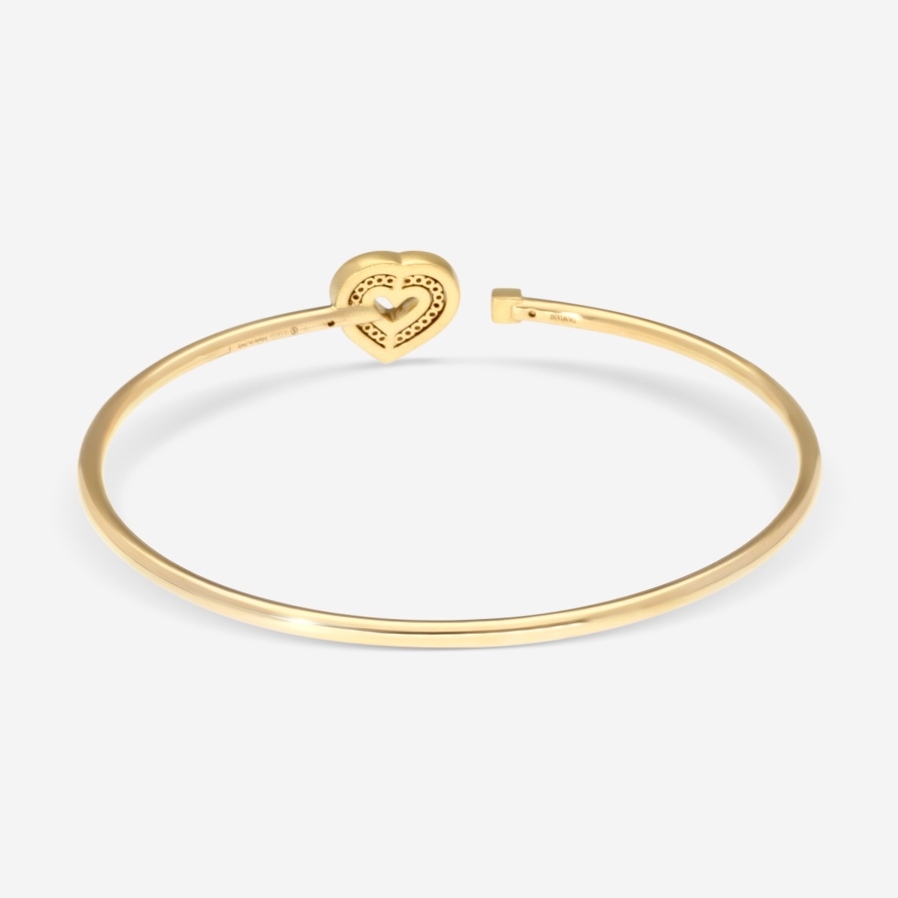 Damiani 18K Yellow Gold Diamond Bangle Bracelet 20083332 - THE SOLIST