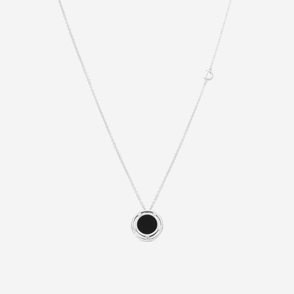 Damiani 18K Whıte Gold Diamond Pendant Necklace 20084601 - THE SOLIST