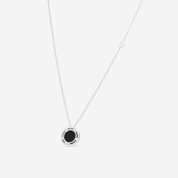 Damiani 18K Whıte Gold Diamond Pendant Necklace 20084601 - THE SOLIST