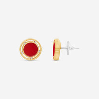 Damiani 18K Rose Gold & 18K White Gold Diamond Stud Earrings 20086728 - THE SOLIST