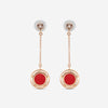 Damiani 18K Rose Gold Diamond Drop Earrings 20086729 - THE SOLIST