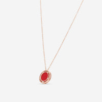 Damiani 18K Rose Gold Diamond Pendant Necklace 20086730 - THE SOLIST