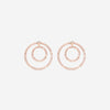 Damiani 18K Rose Gold Diamond Hoop Earrings 20086879 - THE SOLIST