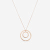 Damiani 18K Rose Gold Diamond Pendant Necklace 20086880