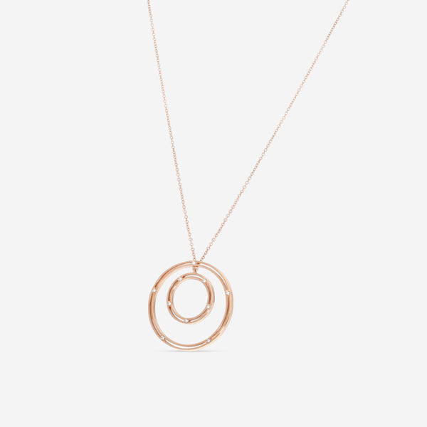 Damiani 18K Rose Gold Diamond Pendant Necklace 20086880 - THE SOLIST