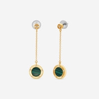 Damiani 18K Yellow Gold Diamond Drop Earrings 20086902 - THE SOLIST