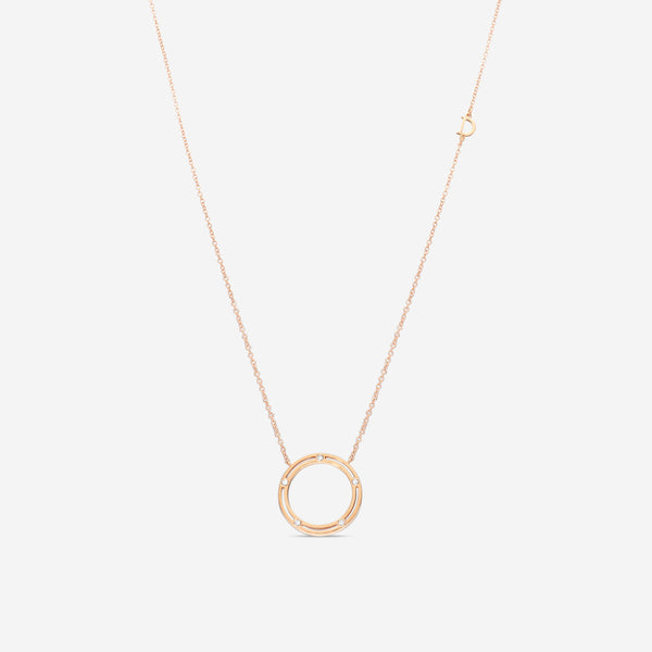 Damiani 18K Rose Gold Diamond Rope Necklace 20086949 - THE SOLIST