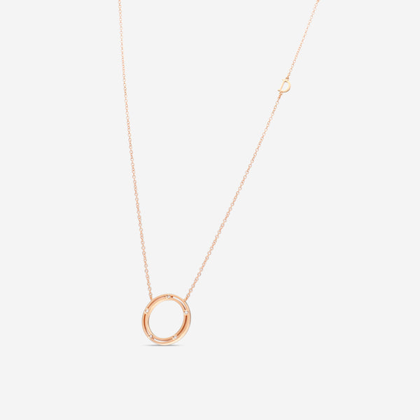 Damiani 18K Rose Gold Diamond Rope Necklace 20086949 - THE SOLIST