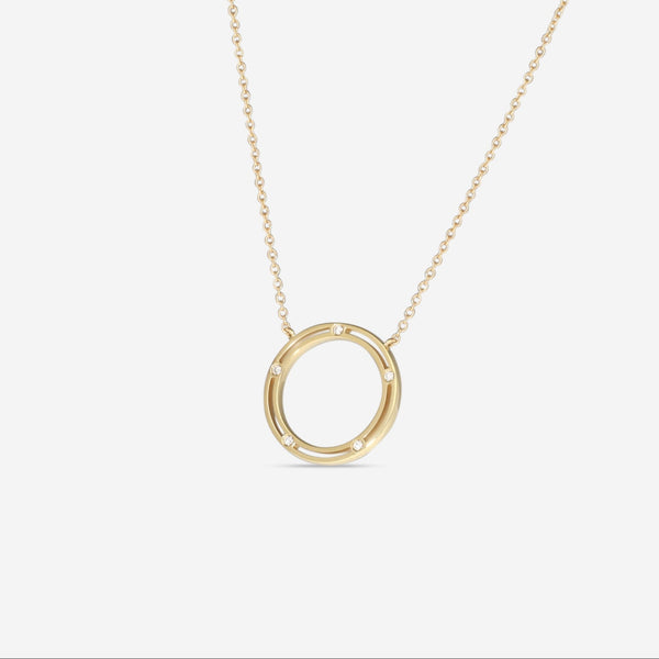 Damiani 18K Yellow Gold Diamond Rope Necklace 20087269