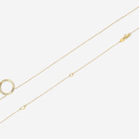 Damiani 18K Yellow Gold Diamond Rope Necklace 20087269