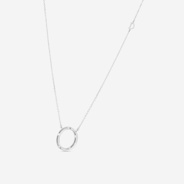 Damiani 18K Whıte Gold Diamond Rope Necklace 20087273 - THE SOLIST