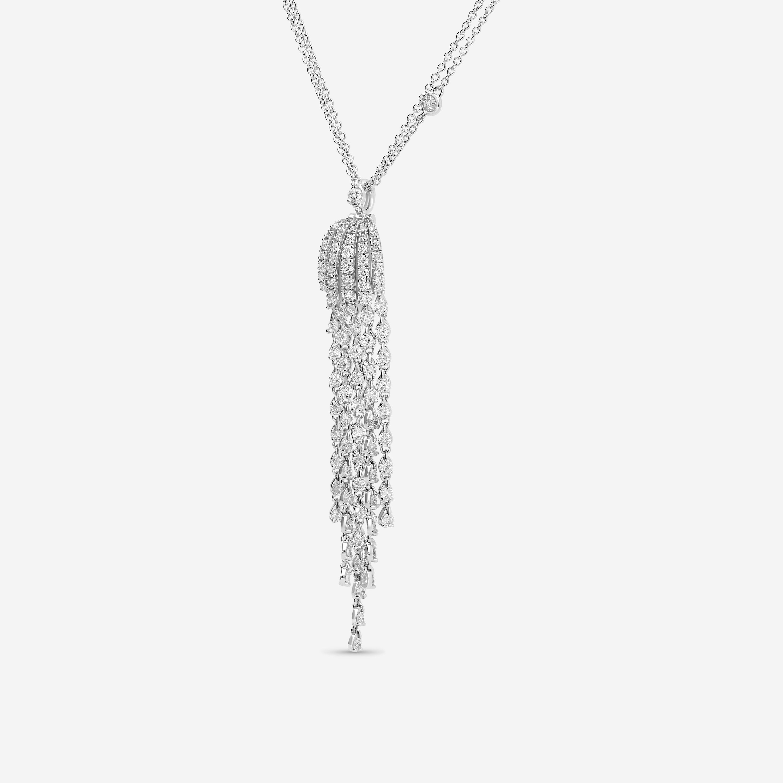 Damiani 18K White Gold, Diamond 1.90ct. tw. Pendant Necklace 20088456 - THE SOLIST