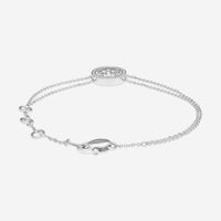 Damiani 18K Whıte Gold Diamond Chain Bracelet 20089206 - THE SOLIST