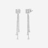 Damiani 18K Whıte Gold Diamond Drop Earrings 20089553 - THE SOLIST