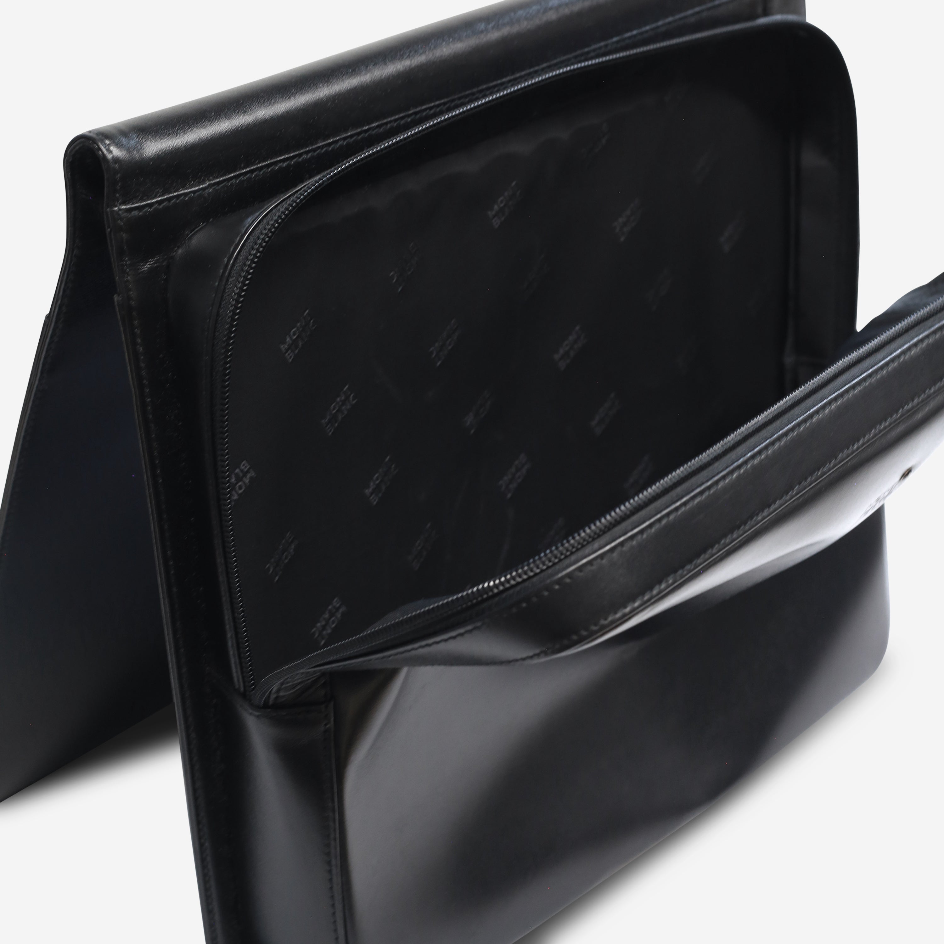 Montblanc Meisterstuck Black Leather Document Holder 6176 - THE SOLIST
