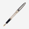 Montblanc Meisterstuck Solitaire Silver Fibre Guilloche Fountain Pen (M) 35996