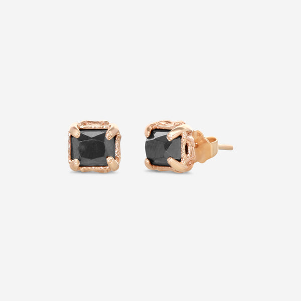 Armenta 14K Rose Gold Hematite Stud Earrings 20177 - THE SOLIST