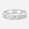 Roberto Coin Pois Moi Luna 18K White Gold Diamond Bangle Bracelet 8882510AWBAX - THE SOLIST