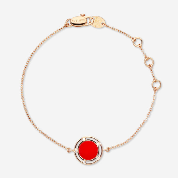 Damiani 18K Rose Gold Diamond Chain Bracelet 20086909