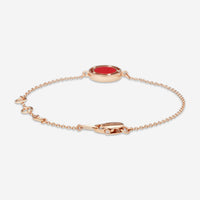 Damiani 18K Rose Gold Diamond Chain Bracelet 20086909