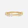 Hearts On Fire Love Code 18K Yellow Gold Band Ring Sz. 6.5 HP-HBA75648Y-C - THE SOLIST