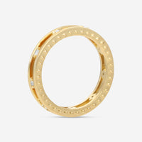 Hearts On Fire Sloane Picot 18K Yellow Gold Floating Diamond Band Ring Sz. 6.25 HP-HBA75678Y-Z65-C - THE SOLIST