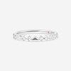 Hearts On Fire Behati 18K White Gold Bold Shapes Ring Sz. 6.5 HP-HBA75658W-N - THE SOLIST