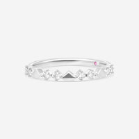 Hearts On Fire Behati 18K White Gold Bold Shapes Ring Sz. 6.5 HP-HBA75658W-N - THE SOLIST