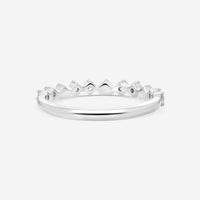 Hearts On Fire Behati 18K White Gold Bold Shapes Ring Sz. 6.5 HP-HBA75658W-N - THE SOLIST