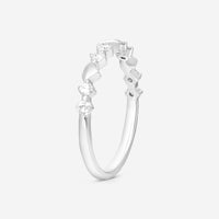 Hearts On Fire Behati 18K White Gold Bold Shapes Ring Sz. 6.5 HP-HBA75658W-N - THE SOLIST
