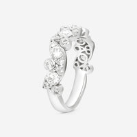 Hearts On Fire 18K White Gold Regal Bezel Diamond Ring Sz. 6.5 HBAREGBZ01208W-C - THE SOLIST