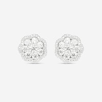Hearts On Fire Aurora 18K White Gold Diamond Stud Earrings HFEAURC02478W-C - THE SOLIST