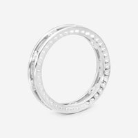 Hearts On Fire Sloane Picot 18K White Gold Floating Diamond Band Ring Sz. 6.5 HP-HBA75678W-Z65-C - THE SOLIST