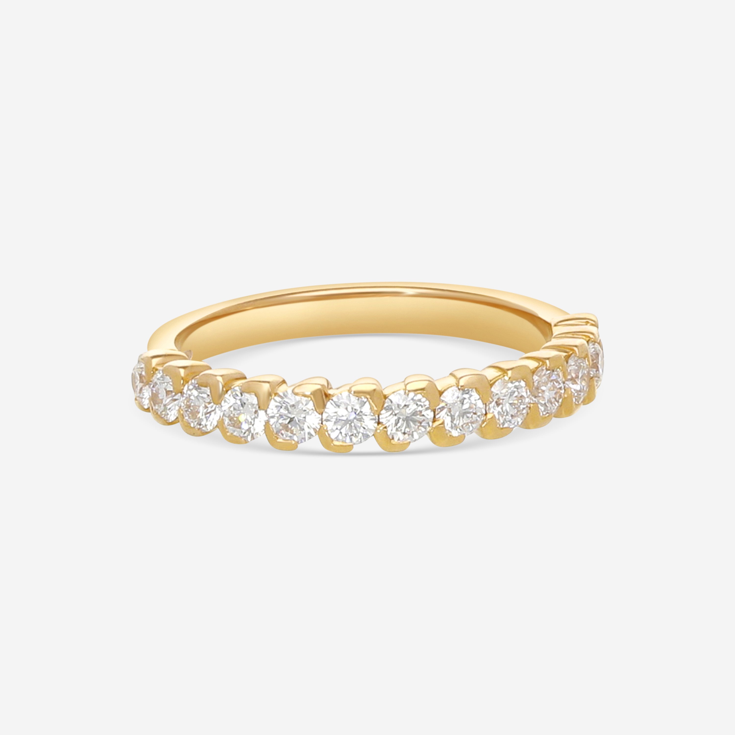 Hearts On Fire 18K Rose Gold Pointed Diamond Band Ring Sz. 6.25 HBAHOFP00658R-C - THE SOLIST