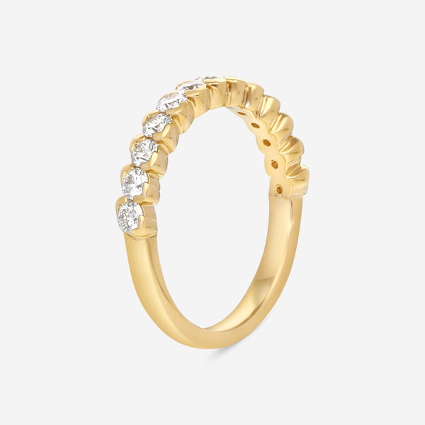 Hearts On Fire 18K Rose Gold Pointed Diamond Band Ring Sz. 6.25 HBAHOFP00658R-C - THE SOLIST