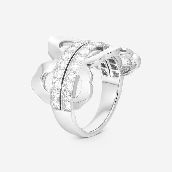 Hearts On Fire Lorelei 18K White Gold Ring Sz. 6.5 HFRLORL01058W - THE SOLIST