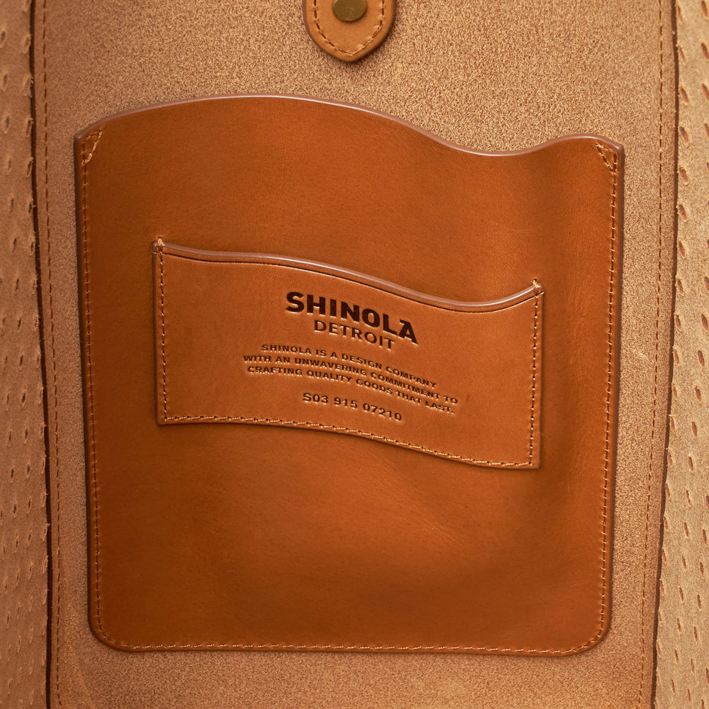 Shinola The Rivet Tan Vachetta Leather Tote 20241949 - THE SOLIST