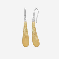 Marco Bicego Lucia 18K Yellow & White Gold Diamond Drop Earrings OB1676_B_YW_Q6