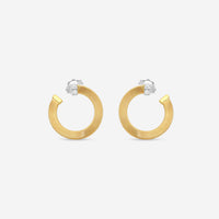 Marco Bicego Masai 18K Yellow & White Gold Drop Earrings OG376_B_YW_M5