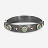 Armenta 14K Rose Gold & Blackened Sterling Silver Green Grandidierite & Champagne Diamond Bracelet 21150 - THE SOLIST