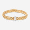 Roberto Coin Primavera 18K Rose & White Gold Diamond Bangle Bracelet 557716AHBAX0 - THE SOLIST